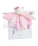 Doudou Dárková sada - plyšový usínáček růžová kočka 26 cm