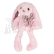 Doudou Histoire d´Ours Plyšová hračka růžový králíček 25 cm