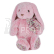 Doudou Histoire d´Ours Plyšová hračka růžový králíček 40 cm