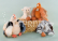 Doudou Histoire d´Ours Plyšová slepička béžová 20 cm