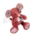 Doudou Histoire d´Ours Plyšová zvířátka 20 cm 1 ks myš