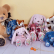 Doudou Histoire d´Ours Plyšový kamarád růžový králíček 40 cm