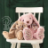 Doudou Histoire d´Ours Plyšový kamarád růžový králíček 50 cm