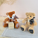 Doudou Histoire d´Ours Plyšový kamarád světle hnědý medvídek 25 cm