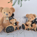 Doudou Histoire d´Ours Plyšový kamarád světle hnědý medvídek 40 cm