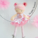 Doudou Julijou Panenka baletka Lily Rose 36 cm