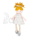 Doudou Julijou Panenka Bleuette 30 cm