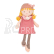 Doudou Julijou Panenka Eva 30 cm