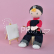 Doudou Julijou Panenka Faustin 36 cm