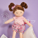 Doudou Julijou Panenka LES PIPELLETTES 25 cm