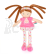 Doudou Julijou Panenka LES PIPELLETTES 25 cm