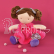 Doudou Julijou Panenka Lollipop 28 cm