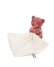 Doudou Můj malý medvídek 10 cm vínový