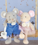 Doudou Plyšová myš Suzy v tutu sukýnce 19 cm