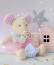 Doudou Plyšová myš Suzy v tutu sukýnce 19 cm
