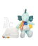 Doudou Plyšový dinosaurus s dečkou 25 cm zelený