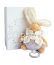 Doudou Plyšový králíček hrající melodii 20 cm bílý