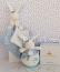 Doudou Plyšový králíček námořník hrající melodii 14 cm