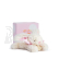 Doudou Plyšový králíček růžový 16 cm