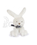 Doudou Plyšový králíček s šátkem 12 cm