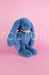 Doudou Plyšový králíček s šátkem modrý 35 cm