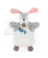 Doudou Plyšový maňásek králíček 25 cm