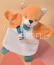 Doudou Plyšový maňásek liška 25 cm