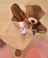Doudou Plyšový maňásek medvídek 25 cm
