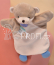 Doudou Plyšový maňásek mládě vydry 25 cm