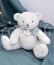 Doudou Plyšový medvídek bílý 25 cm