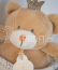 Doudou Plyšový medvídek hrající melodii 14 cm