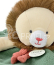 Doudou Plyšový muchláček lev Couleurs Savane 25 cm