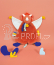 Doudou Plyšový usínáček dinosaurus oranžový 25 cm