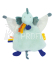 Doudou Plyšový usínáček dinosaurus zelený 25 cm