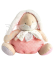 Doudou Růžový králíček s prostorem pro uložení pyžámka 38 cm