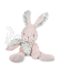 Doudou Šedý plyšový králík z  BIO bavlny 25 cm