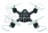 Dron Syma X23W, černá + náhradní baterie