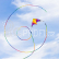 Duhový ocas Tube Tail Rainbow Spiral 24 m