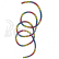 Duhový ocas Tube Tail Rainbow Spiral 6 m