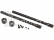 Duratrax sloupky karosérie 100mm černé (2)