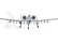 E-flite A-10 Thunderbolt II 1.1m SAFE Select BNF Basic