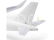 E-flite Airbus A320neo EDF AS3X+ SAFE Select BNF Basic bílý