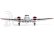 RC letadlo E-flite Beechcraft D18 1.5m BNF Basic