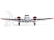 RC letadlo E-flite Beechcraft D18 1.5m PNP