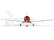 E-flite Cirrus SR22T 0.7m SAFE Select BNF Basic