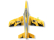 RC letadlo E-flite Habu XS eXtra Sport 1.1m 80mm EDF AS3X+ SAFE Select BNF Basic