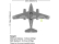 RC letadlo E-flite Me 262 EDF 0.66m SAFE Select BNF Basic