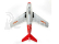 E-flite MiG-15 0.4m SAFE Select BNF Basic