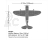 RC letadlo E-flite P-47 Razorback 1.2m SAFE Select BNF Basic