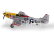 RC letadlo E-flite P-51D Mustang 0.49m Detroit Miss SAFE Select BNF Basic